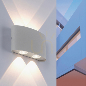CARLO fali lámpa 9487-21 Ezüst 4xLED small 2