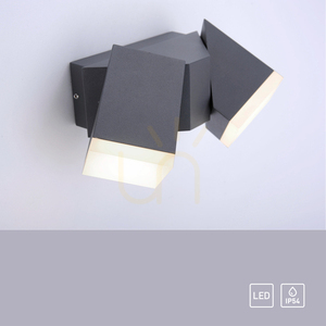 Kültéri fali lámpa RYAN 9722-13 antracit 2xLED IP54 small 10