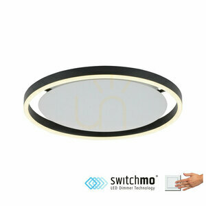 Plafond RITUS 15391-13 antracit 1xLED small 1