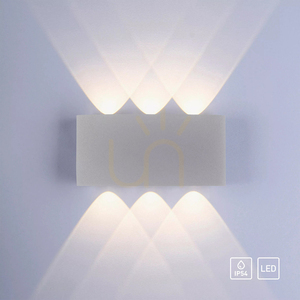 Ezüst CARLO 9488-21 LED fali lámpa, 6×LED small 11