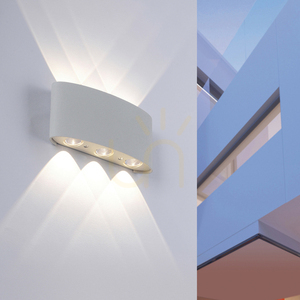 Ezüst CARLO 9488-21 LED fali lámpa, 6×LED small 2