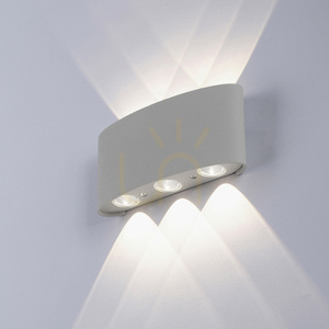 Ezüst CARLO 9488-21 LED fali lámpa, 6×LED small 6