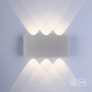 Ezüst CARLO 9488-21 LED fali lámpa, 6×LED small 9