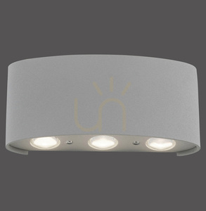 Ezüst CARLO 9488-21 LED fali lámpa, 6×LED small 0