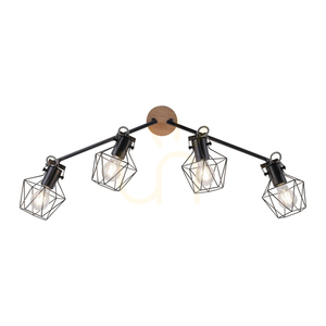 Plafond JARO 15674-78 Fekete 4xE27 10 Plafond JARO 15674-78 Fekete 4xE27 small 10