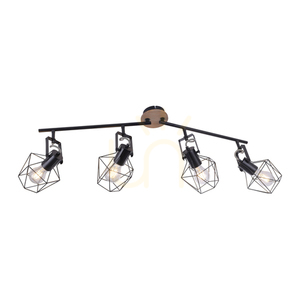 Plafond JARO 15674-78 Fekete 4xE27 6 Plafond JARO 15674-78 Fekete 4xE27 small 6