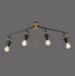 Plafond JARO 15674-78 Fekete 4xE27 0 Plafond JARO 15674-78 Fekete 4xE27 small 0