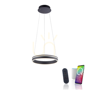Q-VITO 8410-13 antracit 1xLED függőlámpa small 1