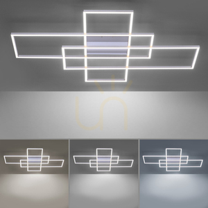 Plafond Q-INIGO 8195-55 ezüst 3xLED small 4