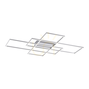 Plafond Q-INIGO 8195-55 ezüst 3xLED small 6