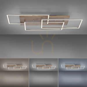 Zuma Line PALMA 8330-79 fa mennyezeti lámpa LED 3x12 W fényerőszabályozó small 4