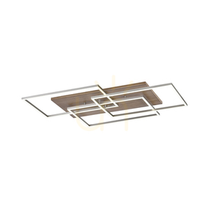 Zuma Line PALMA 8330-79 fa mennyezeti lámpa LED 3x12 W fényerőszabályozó small 6