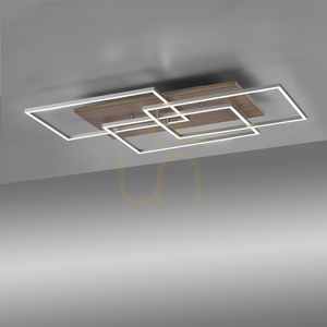 Zuma Line PALMA 8330-79 fa mennyezeti lámpa LED 3x12 W fényerőszabályozó small 9