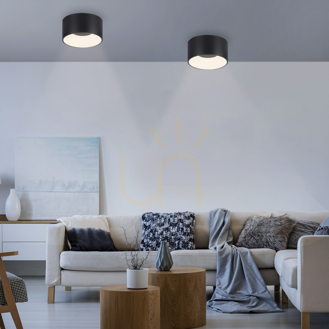 Előnézet TANIKA Plafond 14325-18 fekete 1xLED TANIKA Plafond 14325-18 fekete 1xLED
