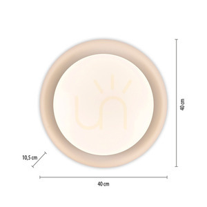 Plafond OSKO 14215-16 fehér 1xLED small 8