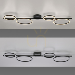 Zuma Line MINI RITUS 14211-18 fekete LED mennyezeti lámpa, 4 fénypont small 13