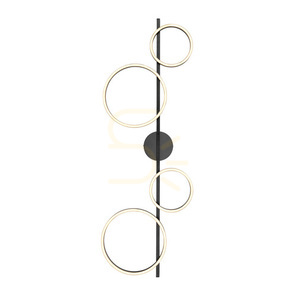 Zuma Line MINI RITUS 14211-18 fekete LED mennyezeti lámpa, 4 fénypont small 15