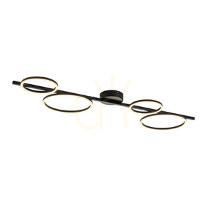 Zuma Line MINI RITUS 14211-18 fekete LED mennyezeti lámpa, 4 fénypont small 7