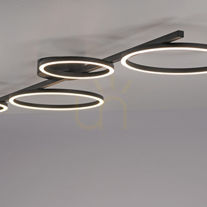 Zuma Line MINI RITUS 14211-18 fekete LED mennyezeti lámpa, 4 fénypont small 9