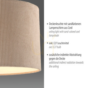 GREEN DURO Plafond 14891-39 Bézs 1xE27 3 GREEN DURO Plafond 14891-39 Bézs 1xE27 small 3