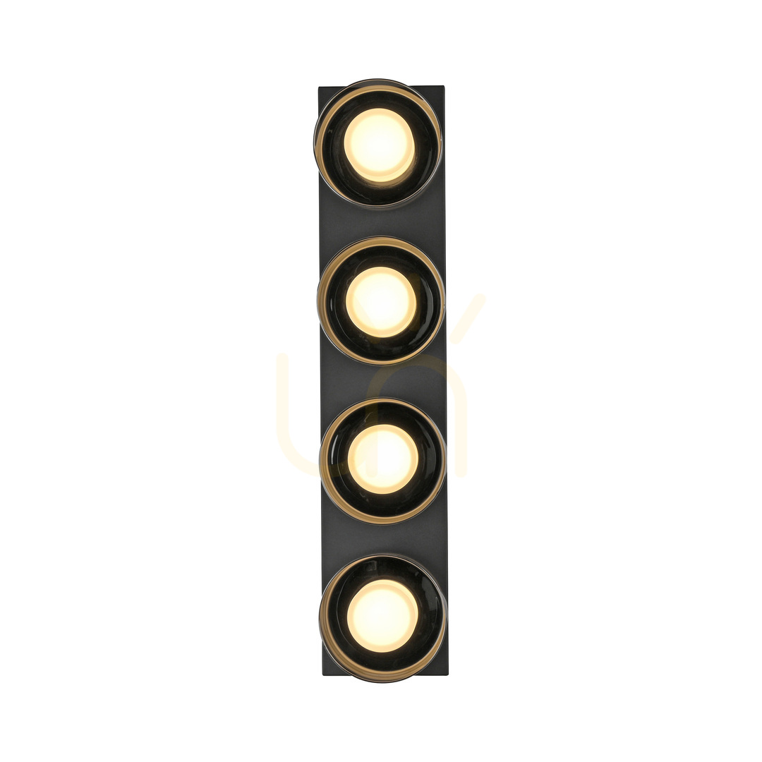 Jelölje be Plafond RIKA 6164-18 Fekete 4xLED Plafond RIKA 6164-18 Fekete 4xLED