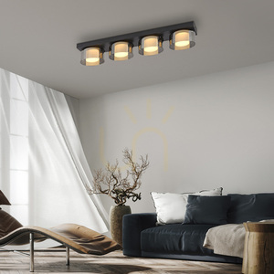 Plafond RIKA 6164-18 Fekete 4xLED 2 Plafond RIKA 6164-18 Fekete 4xLED small 2