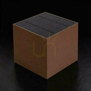 V-TAC VT-409CCT corten napelemes kültéri fali lámpa LED 3 W IP65 mozgásérzékelővel small 13