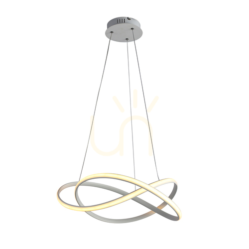 Jelölje be Italux Rumio LED függőlámpa fehér 50 cm PND-23917-WH