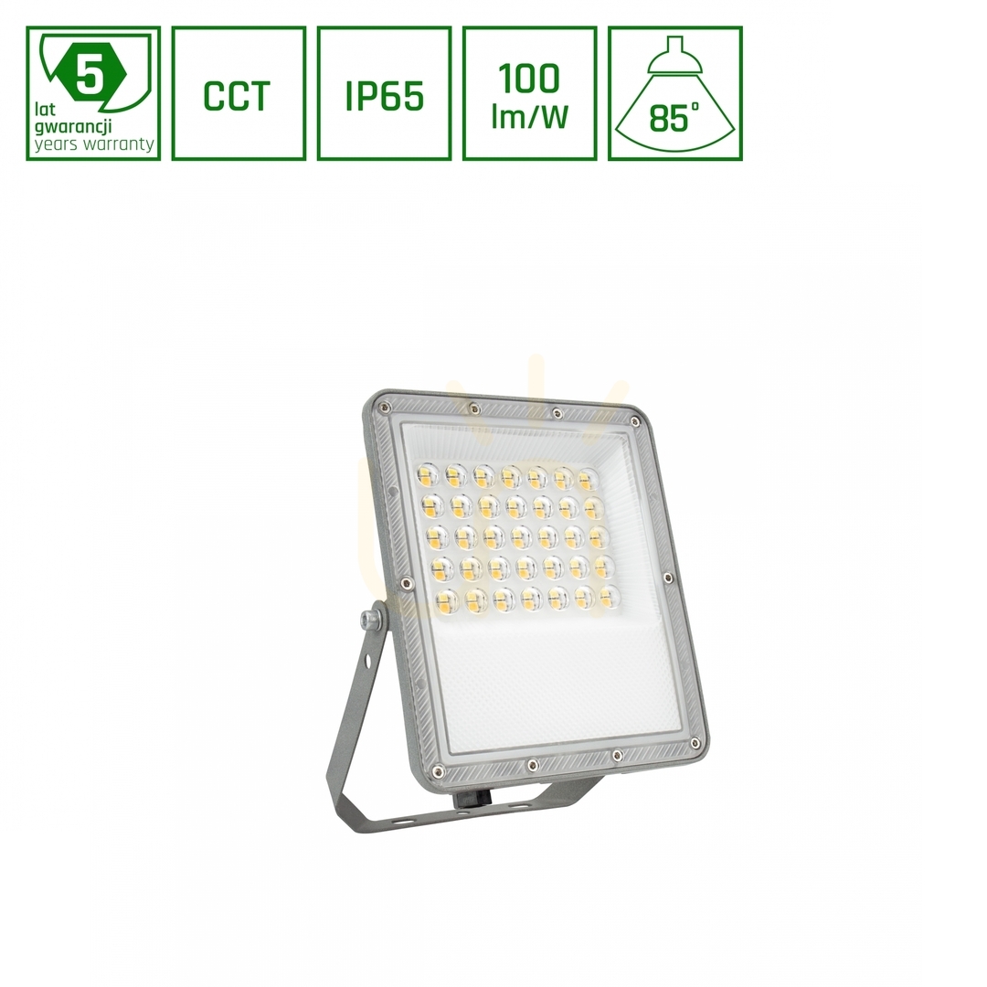 Jelölje be LED reflektor Noctis Max CCT 30W 230V IP65 205x151x28mm szürke 5 év garancia LED reflektor Noctis Max CCT 30W 230V IP65 205x151x28mm szürke 5 év garancia