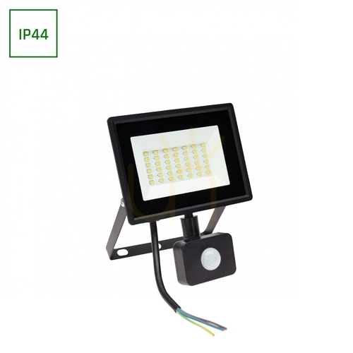 Jelölje be LED reflektor Noctis Lux 3 30W NW 230V IP44 150x190x53mm fekete Pir mozgásérzékelő