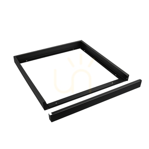 Tartozék felszíni szerelőkeret Algine lámpatestekhez 600 X600 X65 Fekete Fixed small 1