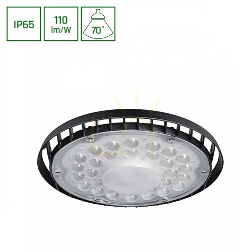 Jelölje be Műszaki lámpa PLATEO SUN 4 High Bay 105W NW 230V 70 St IP65 Ik06 218 X80mm Fekete.