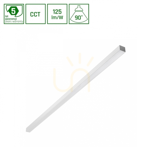 Jelölje be LED világítási gerenda SpectrumLED ALLDAY BASIC 30/40/50W 3CCT 1503 mm fehér IP20 UGR19