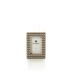 BAZAR BIZAR Diamond Cut fehér-barna fotókeret 5 × 7 cm small 2