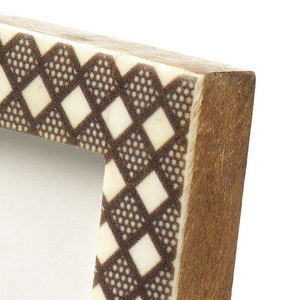 BAZAR BIZAR Diamond Cut fehér-barna fotókeret 5 × 7 cm small 3