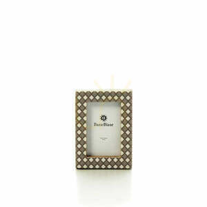 BAZAR BIZAR Diamond Cut fehér-barna fotókeret 5 × 7 cm small 0
