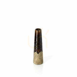 BAZAR BIZAR Amber Cone barna-bézs váza S 39,5 cm small 1