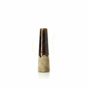 BAZAR BIZAR Amber Cone barna-bézs váza S 39,5 cm small 0