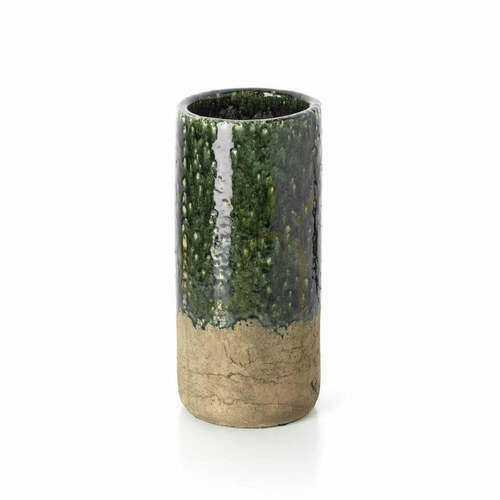 Jelölje be BAZAR BIZAR Moss hengeres váza beton zöld L