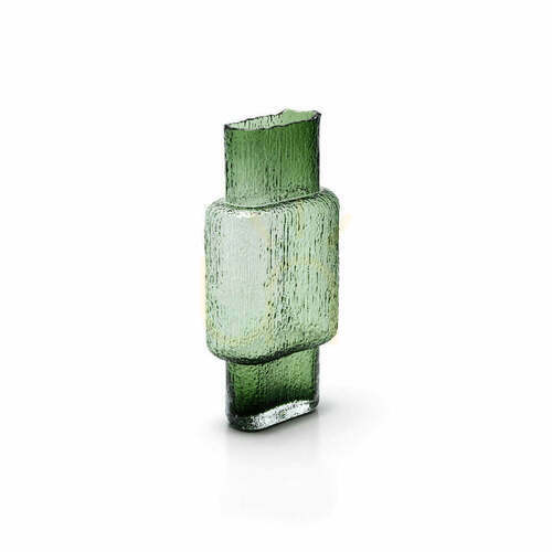 Jelölje be Váza üveg zöld Vintage Vert L Glass Collection 34 cm