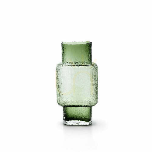 Jelölje be Váza üveg zöld Vintage Vert L Glass Collection 34 cm