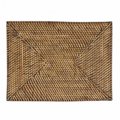 Jelölje be Téglalap alakú tányéralátét Colonial Collection természetes barna 30x40 cm