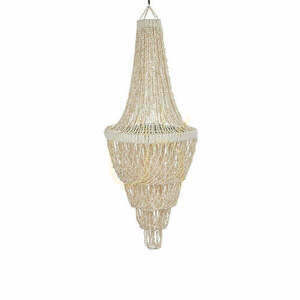 Bazar Bizar The Ocean Tower Shell Natural L kagylócsillár E27 40×40×85 cm BABL035N-L small 0