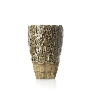 Kőhatású váza szürke 36,5 cm L small 4
