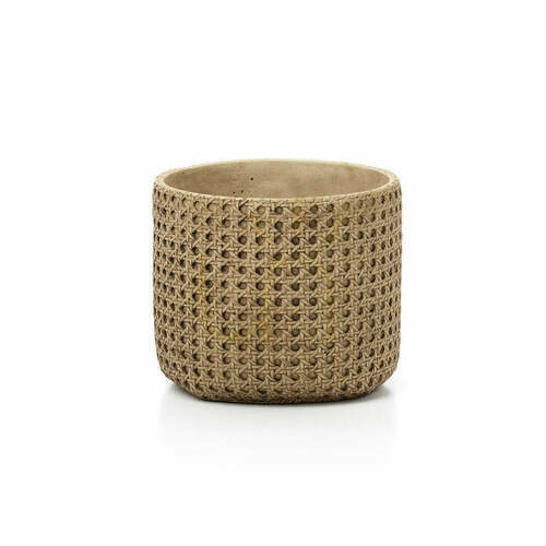 Jelölje be RattanRock kézzel készített rattan ültető kosár, természetes, L