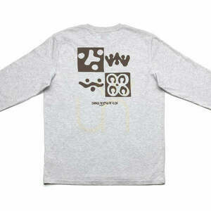 Checkerboard hosszú ujjú póló Heather Grey S small 1