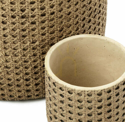 Jelölje be RattanRock ültető kosár természetes S 12,5 cm