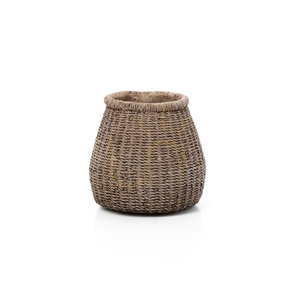 Növénytartó Faux-Puff barna M 16,5x16,7x17 cm Handmade Planters small 5