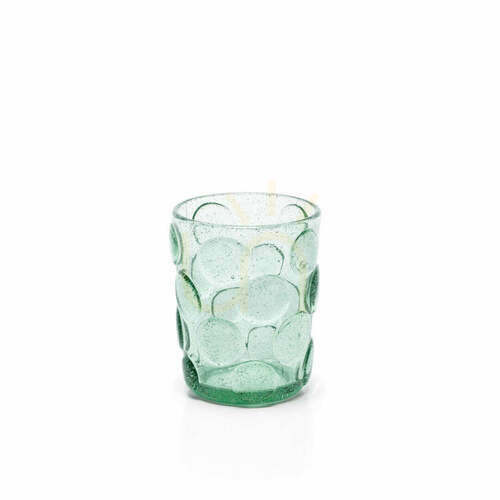 Jelölje be Frosted Dot vizespohár Aqua 8,2 cm jófpohár