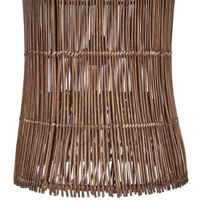Függőlámpa búra Oasis Tower Dark Walnut XL bambuszból 35 x 102 cm small 3
